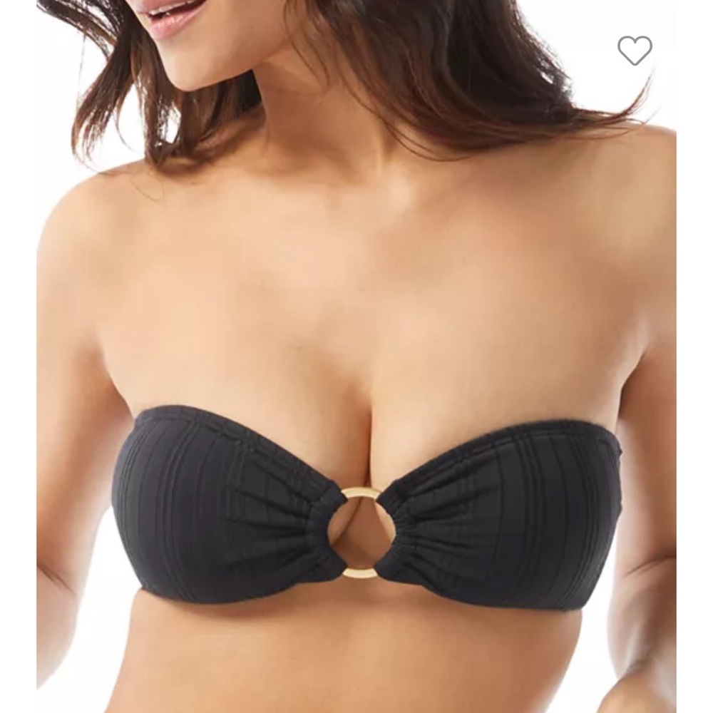Ring Bandeau Bikini Top